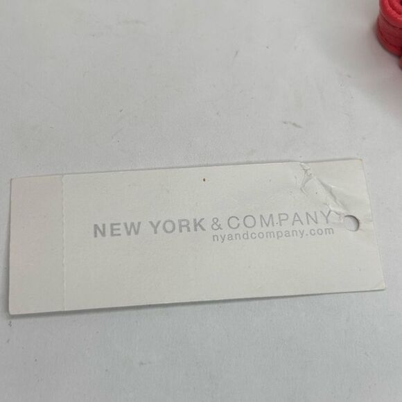 Coral Crossbody Clutch with Gold Chain by NY & Co. - Picture 5 of 6